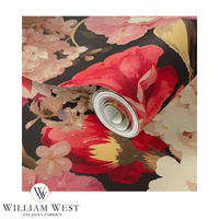 Monterey in May Poppy Wallpaper