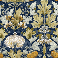 Atlanta Fabrics Montgomery Navy Fabric | Atlanta Fabrics