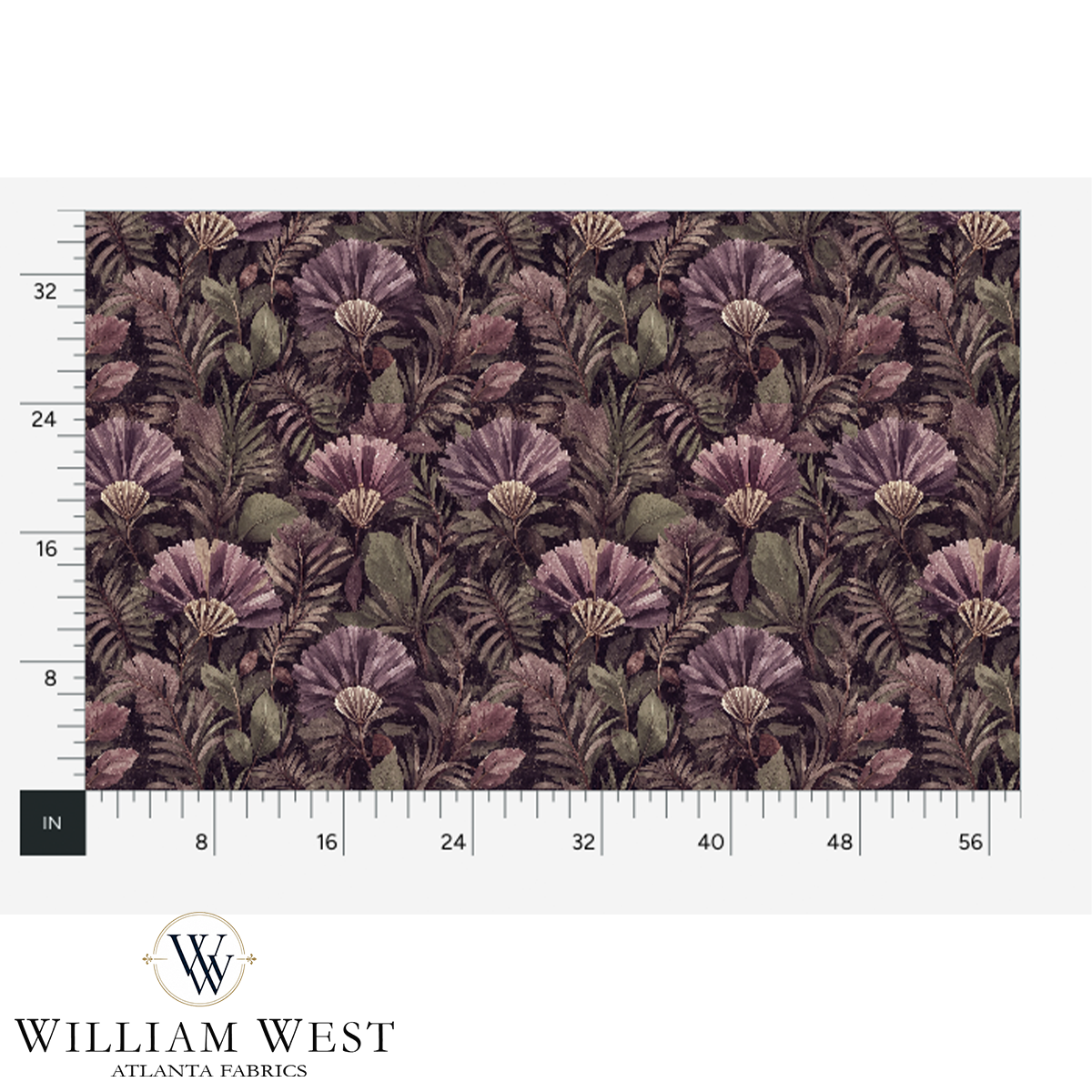 Nocturne Palmetto Aubergine