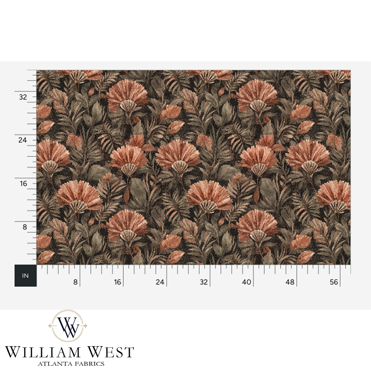 Nocturne Palmetto Terracotta
