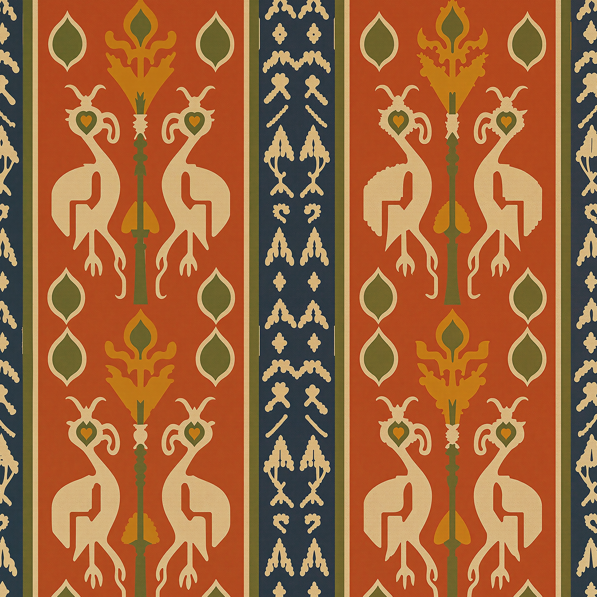 Nomad Birds Fire Cracker Wallpaper