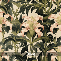 Tyburton Olive Duvet Cover