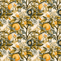Orchard Thyme Drapery Panel