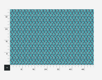 Atlanta Fabrics Cleburn Aqua Black Fabric | Atlanta Fabrics