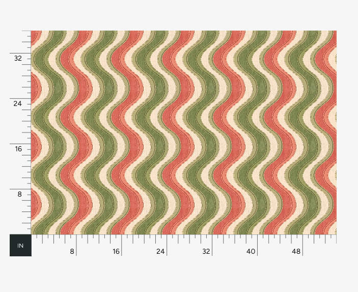 Atlanta Fabrics So Long Dearie Pink and Sage Fabric | Atlanta Fabrics