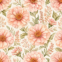 Painted Zennia Pink