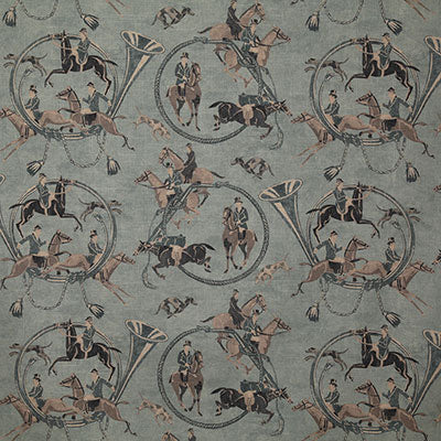 Pindler P6807 EQUESTRIAN-DENIM Fabric | Atlanta Fabrics