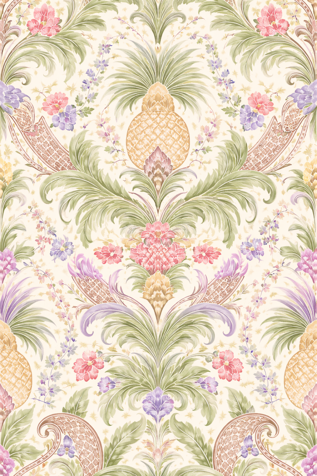 Atlanta Fabrics Planters Trace Lilac Fabric | Atlanta Fabrics