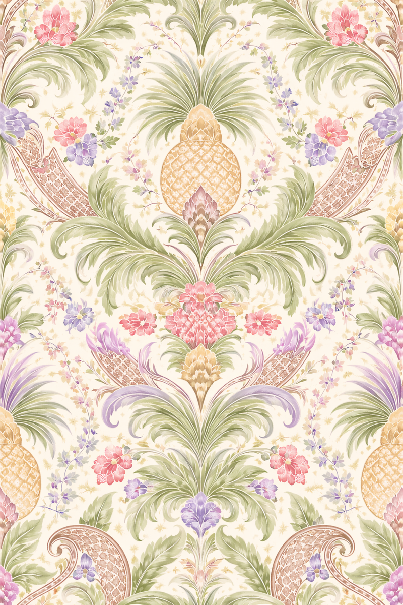 Atlanta Fabrics Planters Trace Lilac Fabric | Atlanta Fabrics