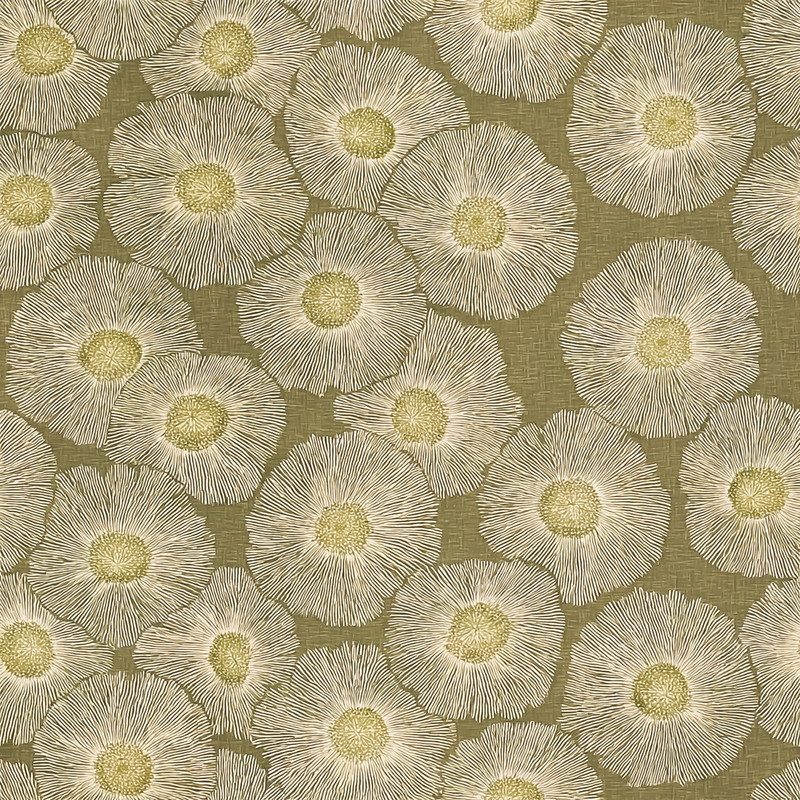 Atlanta Fabrics Pocket Change Brass Fabric | Atlanta Fabrics