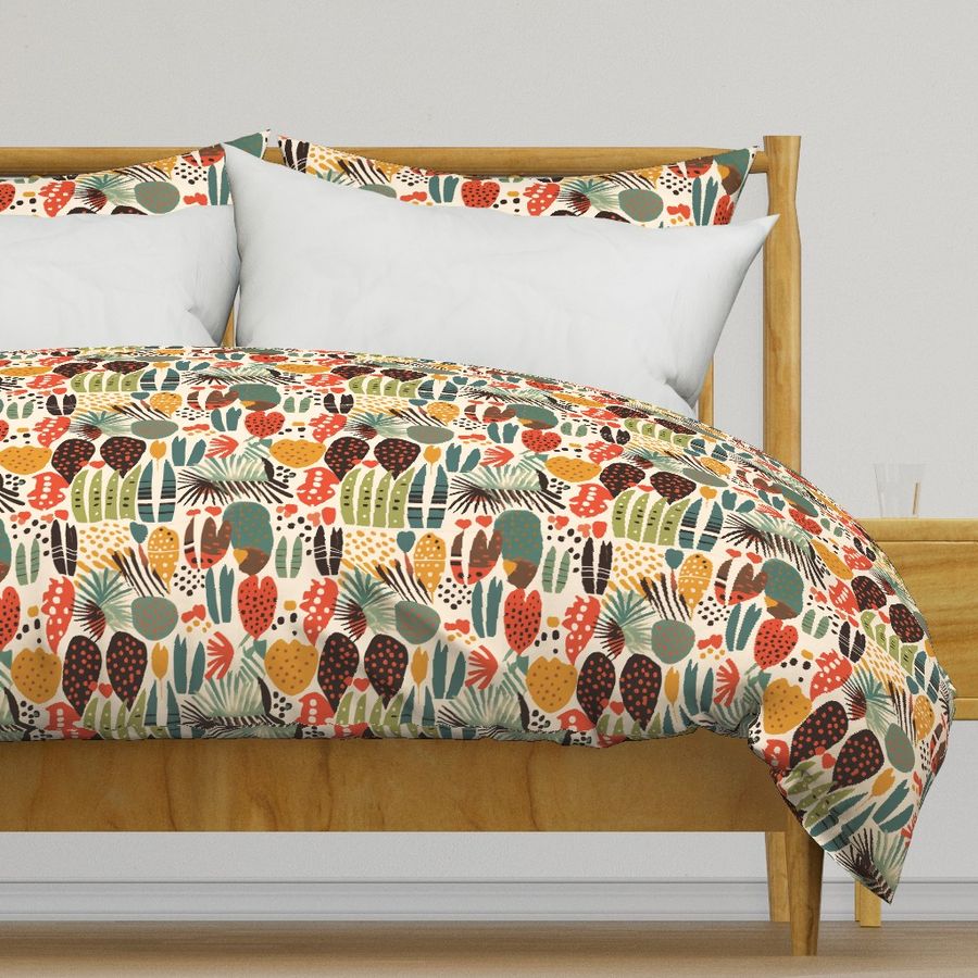 Prickly Pear Duvet Cover