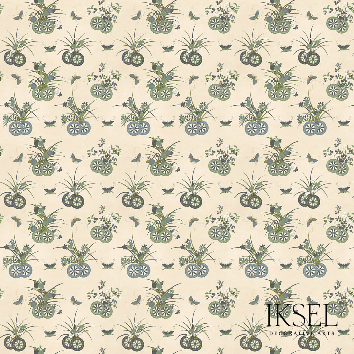 JAPANESE CHARIOTS RICE-GREEN