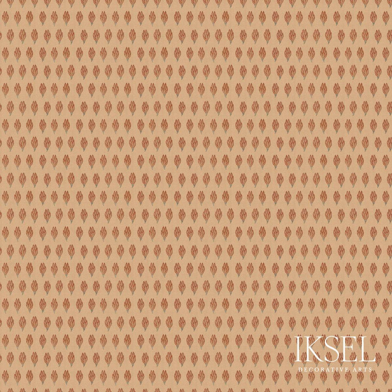 SCHUMACHER PERSIAN TULIPS ORIGINAL FABRIC | Atlanta Fabrics