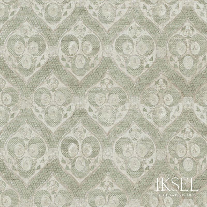 SCHUMACHER OTTOMAN CRESCENTS ORIGINAL FABRIC | Atlanta Fabrics
