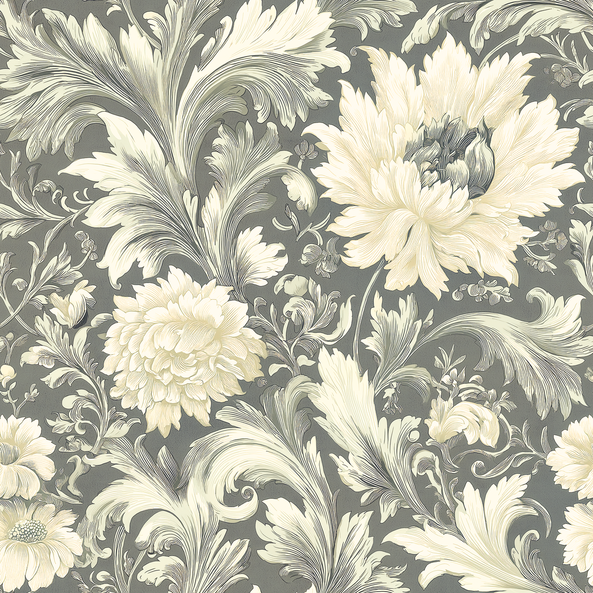 Regency Bloom Grey
