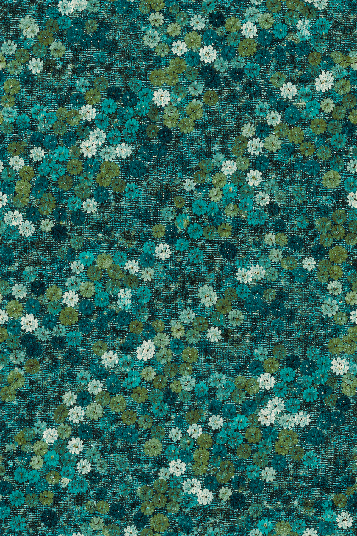 Atlanta Fabrics Roth And Chrales Teal Fabric | Atlanta Fabrics