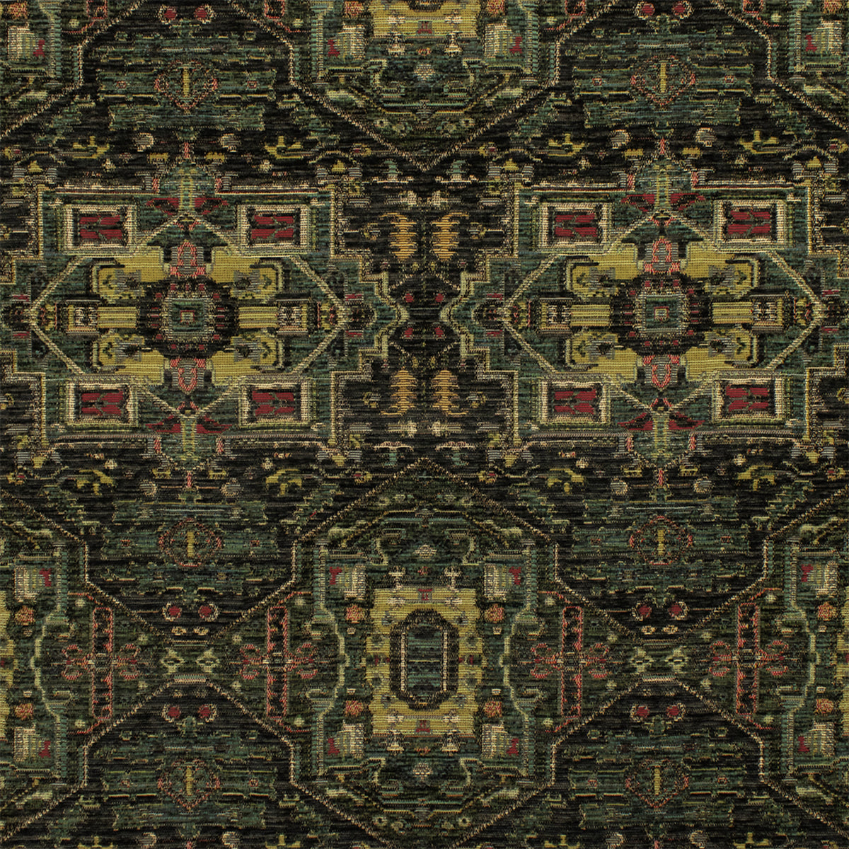 Greenhouse S6728 Black Fabric | Atlanta Fabrics