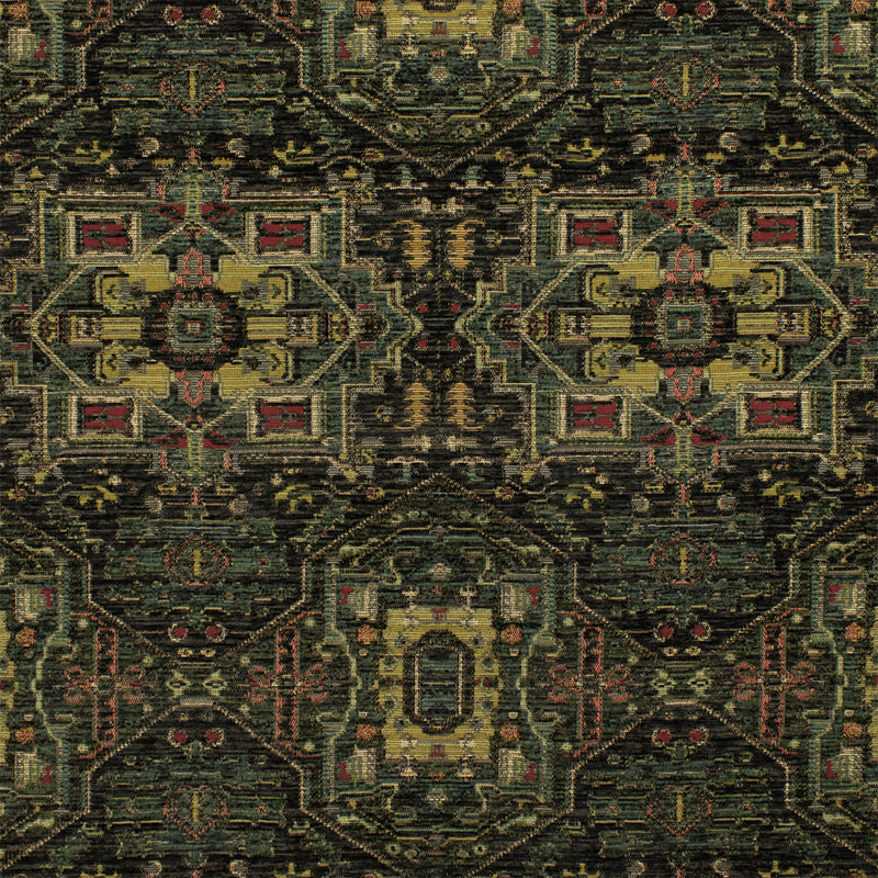 Greenhouse S6728 Black Fabric | Atlanta Fabrics
