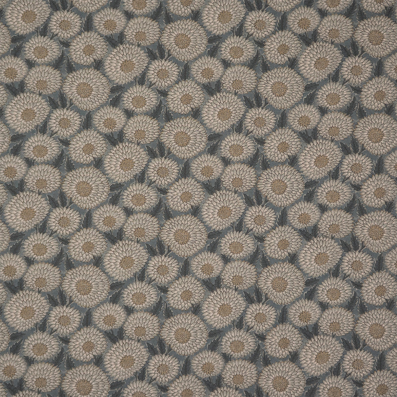 Anna Elisabeth S7360 Slate Fabric | Atlanta Fabrics