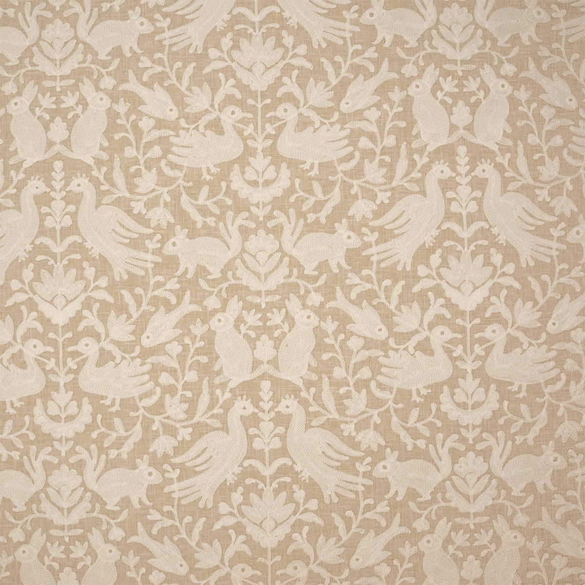 Anna Elisabeth S7545 Natural Fabric | Atlanta Fabrics