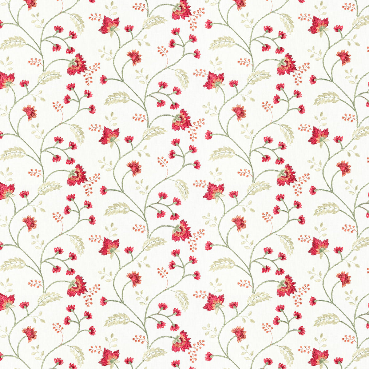 STOUT SARDINIA 1 RASPBERRY Fabric | Atlanta Fabrics