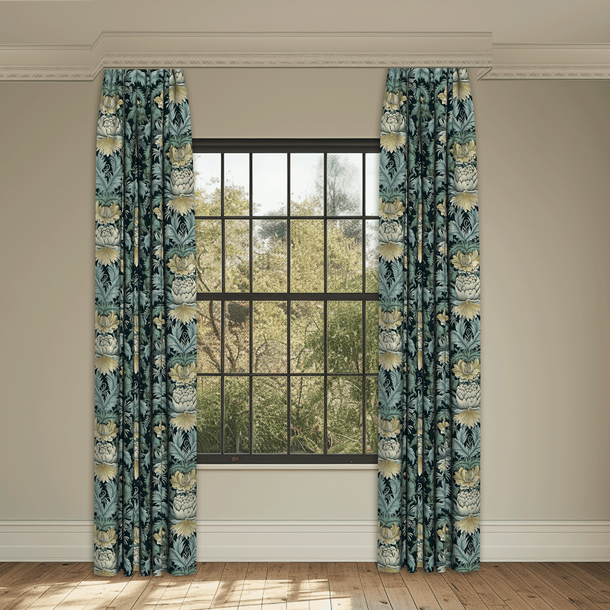 Savannah Sapphire Made to Measure Curtains