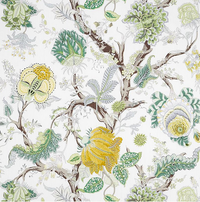 INDIAN ARBRE CITRON FABRIC