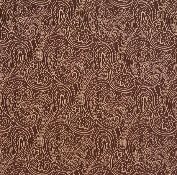 Charlotte Fabrics 2630 Sable/Paisley Fabric | Atlanta Fabrics