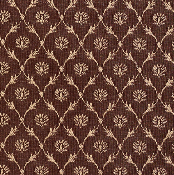 Charlotte Fabrics 2639 Sable/Trellis Fabric | Atlanta Fabrics