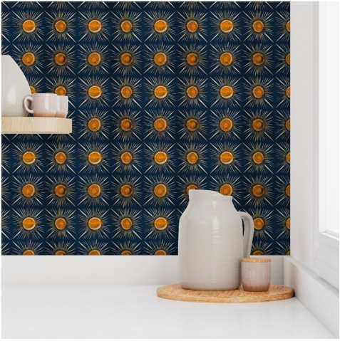 Northstar Orange Wallpaper