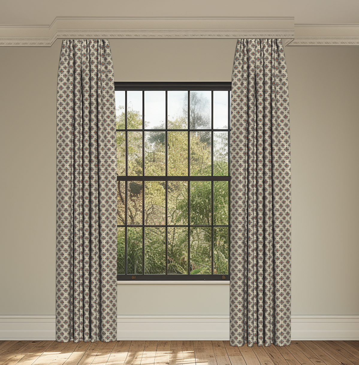 Balfour Firecracker Made to Measure Curtains