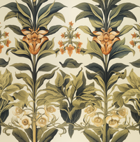 Atlanta Fabrics Kingsthorn Basil Fabric | Atlanta Fabrics