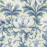 Atlanta Fabrics Davey Hall Periwinkle Fabric | Atlanta Fabrics