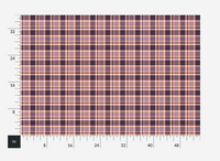 Doubleday Plaid Aubergine