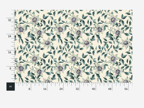 Atlanta Fabrics How Glory Goes Teal Fabric | Atlanta Fabrics