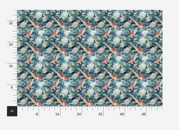 Atlanta Fabrics Koi Pond Lake Fabric | Atlanta Fabrics