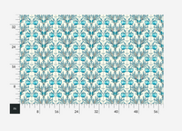 Atlanta Fabrics By The Dozen Cyan Fabric | Atlanta Fabrics
