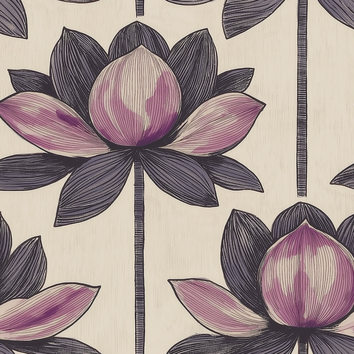 Atlanta Fabrics Paradisa Lotus Purple Fabric | Atlanta Fabrics