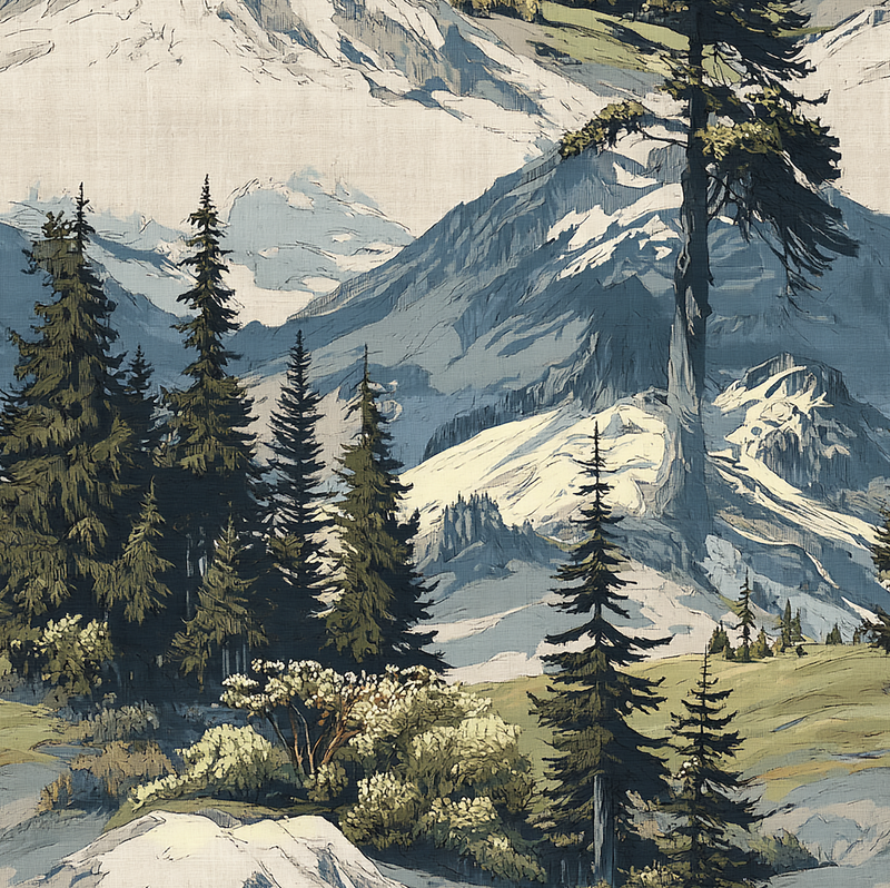 Atlanta Fabrics Ranier Evergreen Fabric | Atlanta Fabrics
