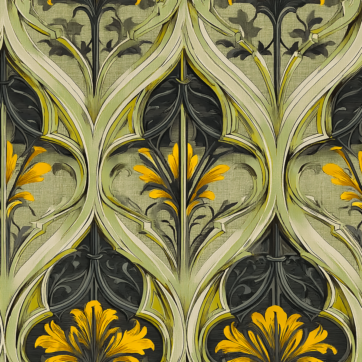 Atlanta Fabrics Rayonnant Sage Fabric | Atlanta Fabrics