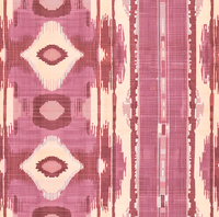 William West Designs Fireside Ikat Dragon Fruit Fabric | Atlanta Fabrics