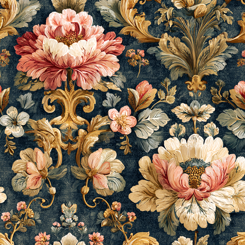Atlanta Fabrics Hearthside Blossom Gilded Age Fabric | Atlanta Fabrics