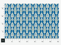 Atlanta Fabrics Bellevue Blue Fabric | Atlanta Fabrics