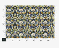 Atlanta Fabrics Montgomery Navy Fabric | Atlanta Fabrics