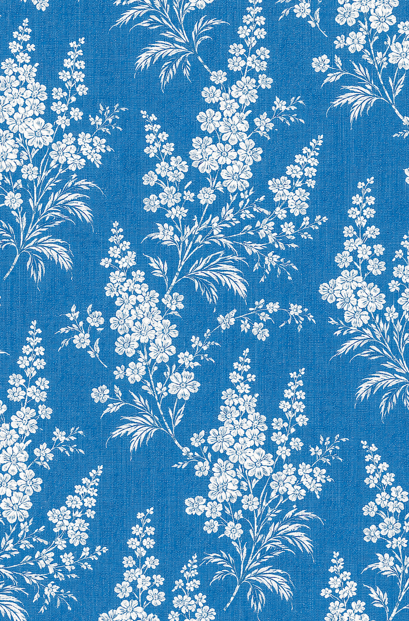 Atlanta Fabrics Cavalla Blue Bell Fabric | Atlanta Fabrics
