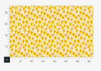 Atlanta Fabrics Marys Garden Yellow Fabric | Atlanta Fabrics