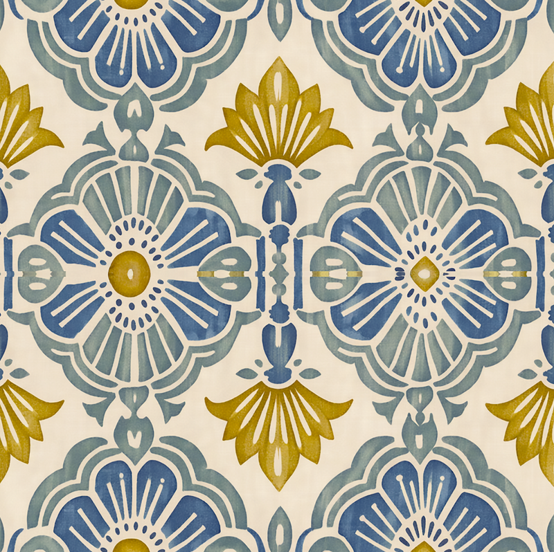 Atlanta Fabrics Beaty Blue Fabric | Atlanta Fabrics