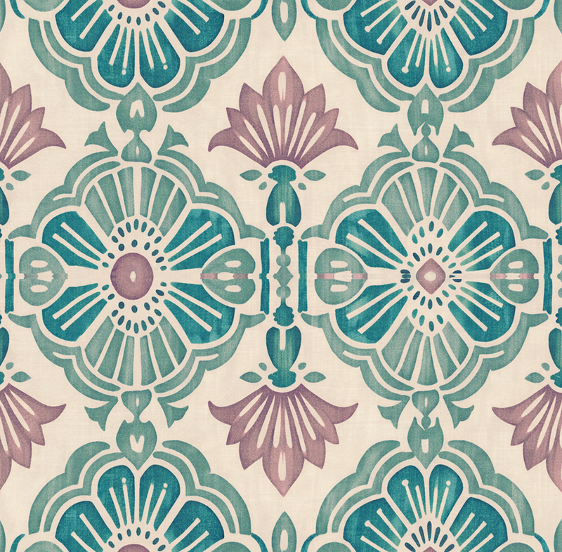Atlanta Fabrics Beaty Teal Fabric | Atlanta Fabrics