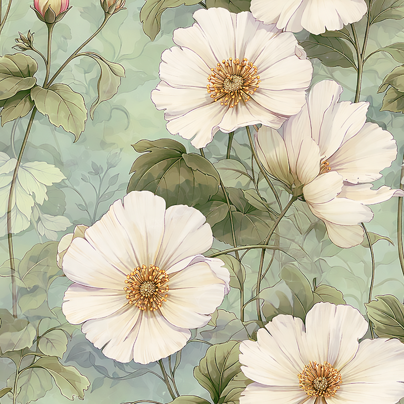 Atlanta Fabrics Bellfield Seafoam Fabric | Atlanta Fabrics