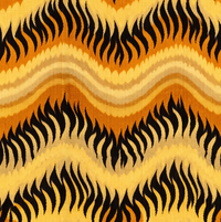 Atlanta Fabrics Rising Sun Orange Fabric | Atlanta Fabrics